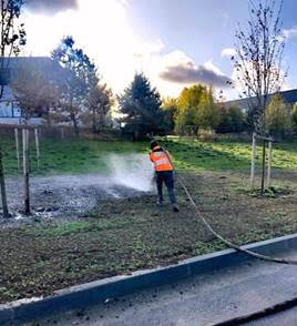 Hydroseeding : une solution innovante pour l'engazonnement des pentes et terrains difficiles